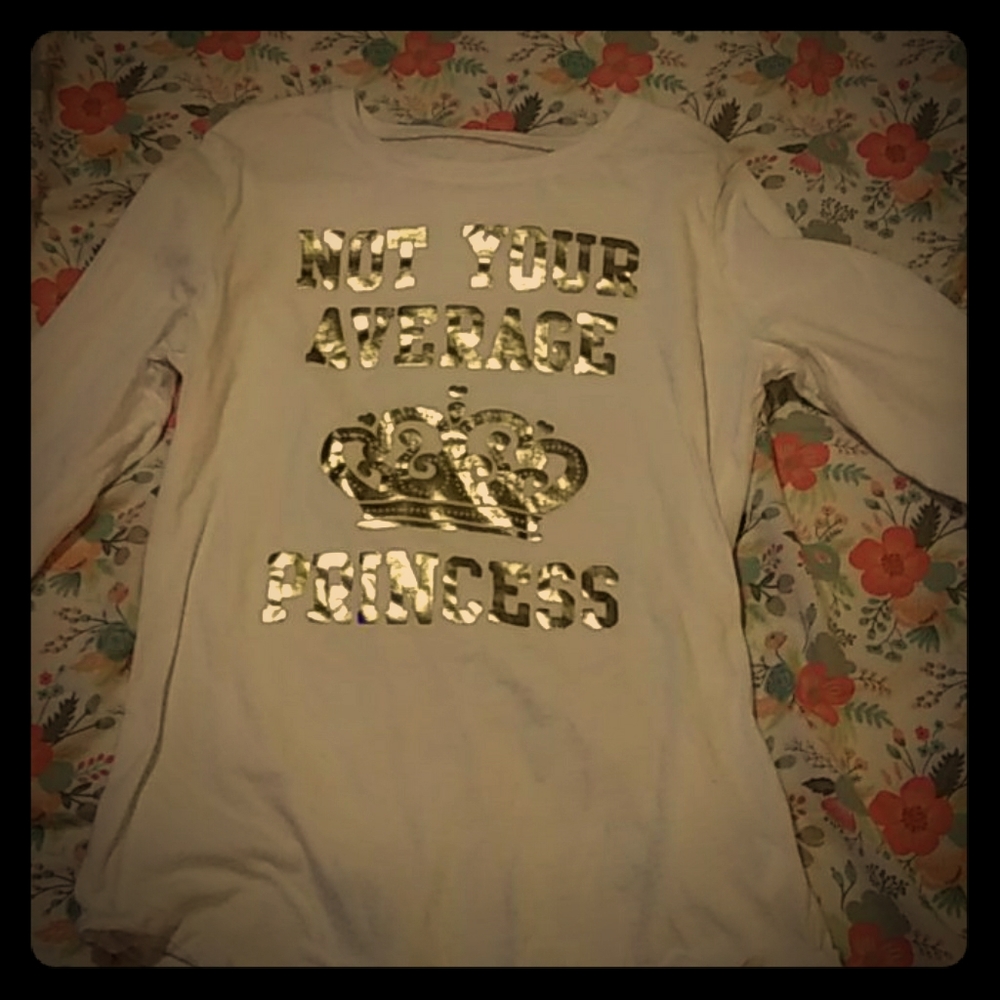 White long sleeve shirt